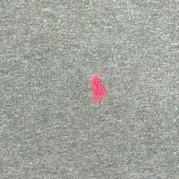 Ralph Lauren Polo Shirt Mens Size Large L Charcoal Gray‎ Short Sleeve - Picture 5 of 8